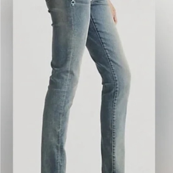 Lauren Ralph Lauren Mojave Blue Wash Jeans - Picture 10 of 15